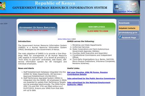 GHRIS online payslip download, registration and printing guide.